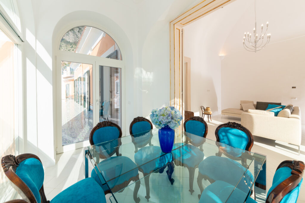 Villa panoramica con terrazzo e veranda a Salerno per foto video eventi