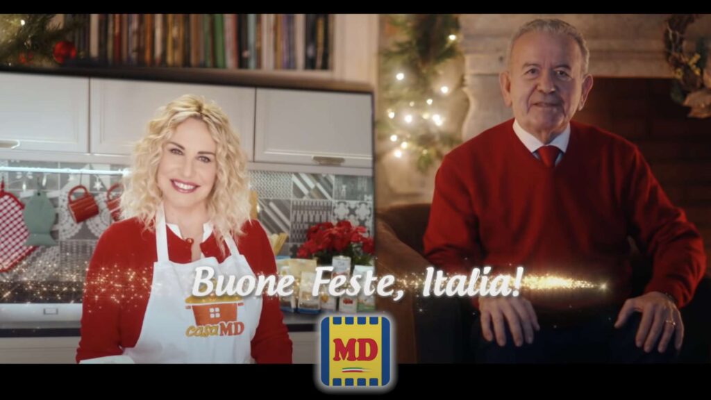 Nella villa di Andrea lo spot di MD