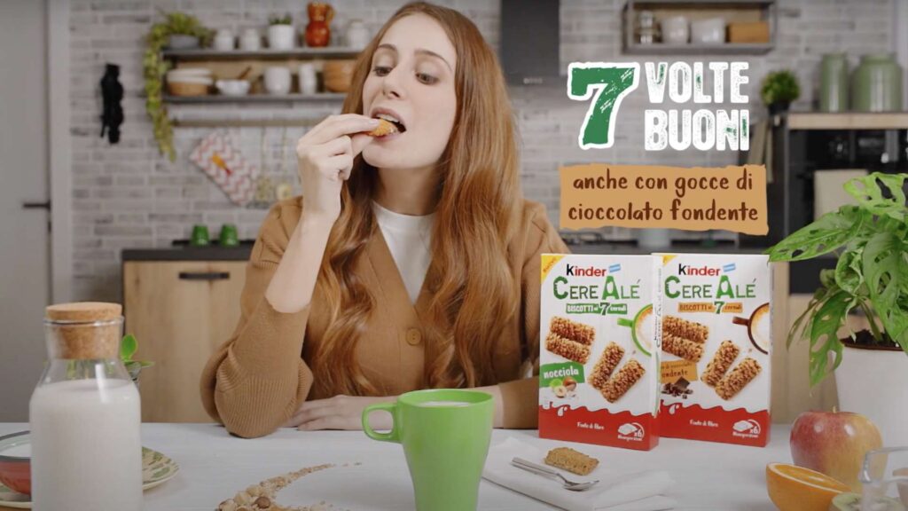 Lo spot di Kinder CereAlè nel Loft di Stephanie
