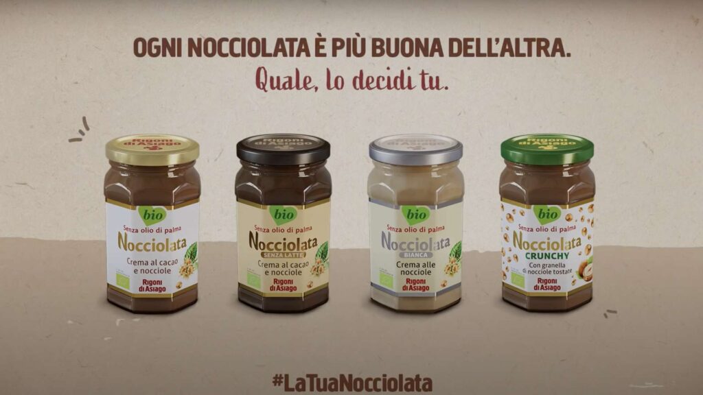 Dolcezza dello spot Rigoni di Asiago nel nostro appartamento di Norma