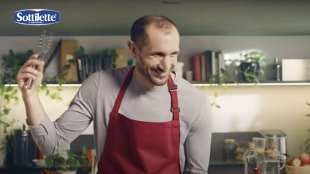 Lo spot Sottilette Kraft nell’appartamento di Uma